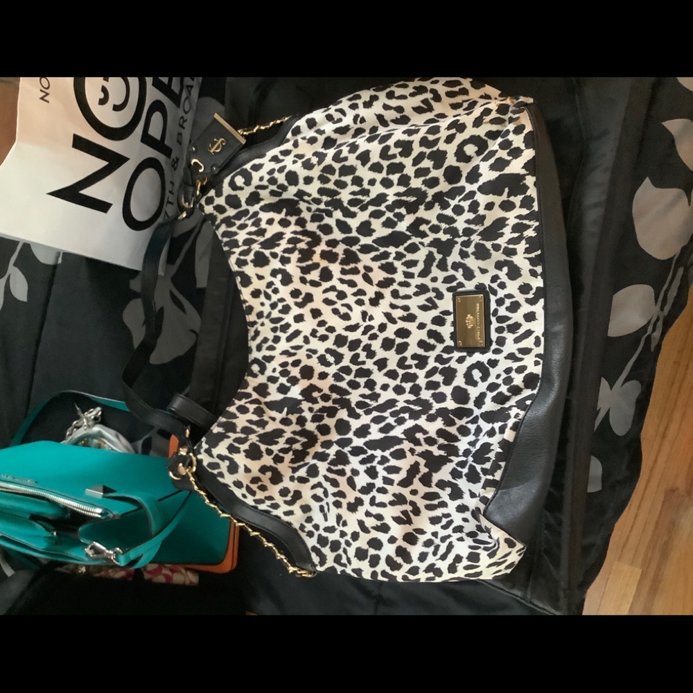 Juicy couture leopard bag